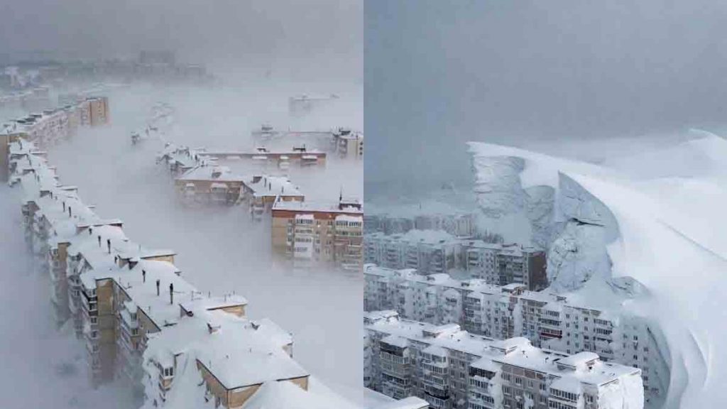 Nevadas históricas en Kamchatka, Rusia, dejan dos muertos y paralizan la región