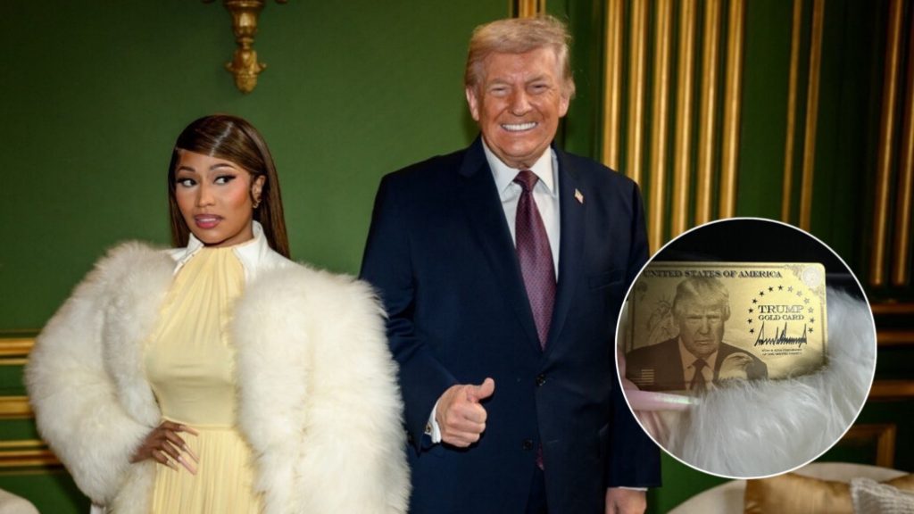 Nicki Minaj obtiene “tarjeta dorada” impulsada por Donald Trump para facilitar su residencia en Estados Unidos
