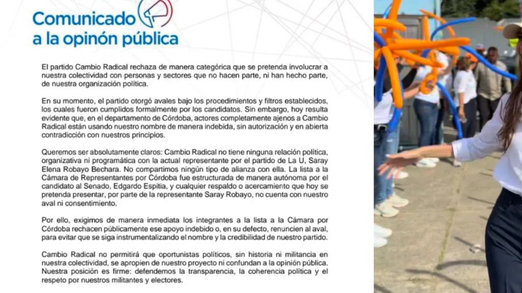 'No compartimos ningún tipo de alianza con ella'