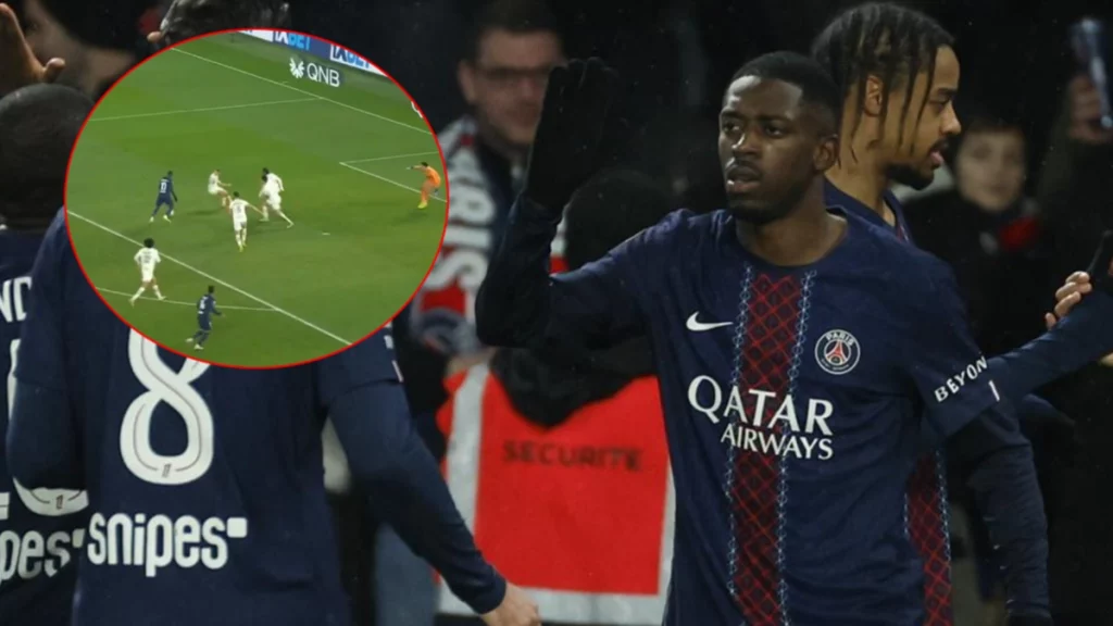 Ousmane Dembélé sacó a relucir su magia y anotó un golazo con el PSG que se postula para pelear por el premio Puskas (vídeo)