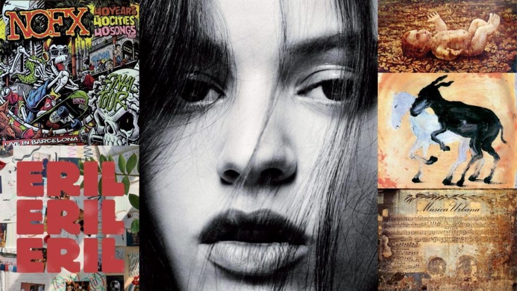 Portadas de discotecas, la música que entra por los ojos.