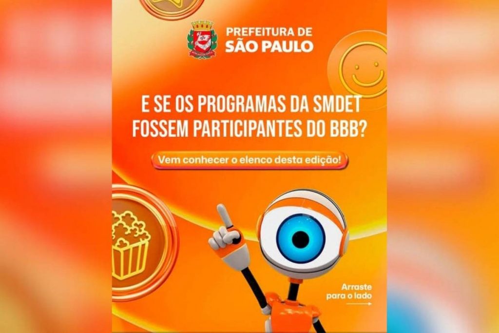 Prefeitura de SP remove post sobre BBB por queixa da Globo - 16/01/2026 - Painel