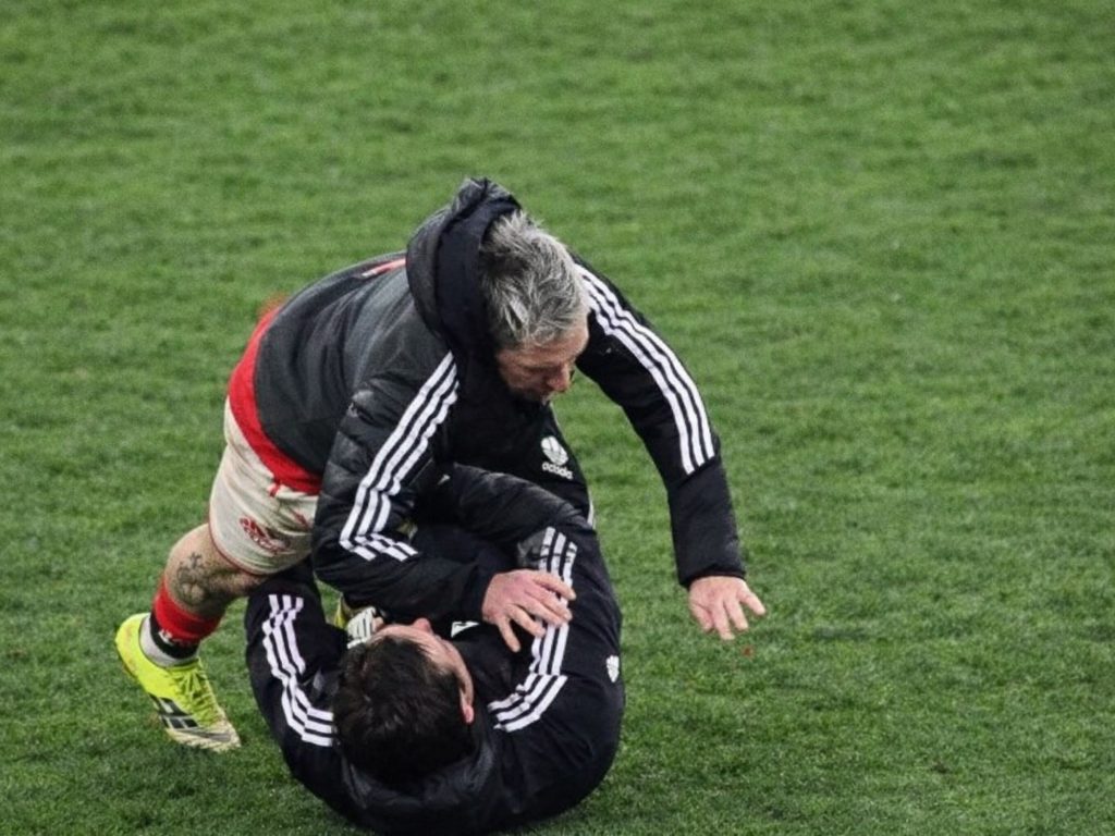 Prestianni contó que casi le rompe los ligamentos en el festejo del gol al Real Madrid :: Olé