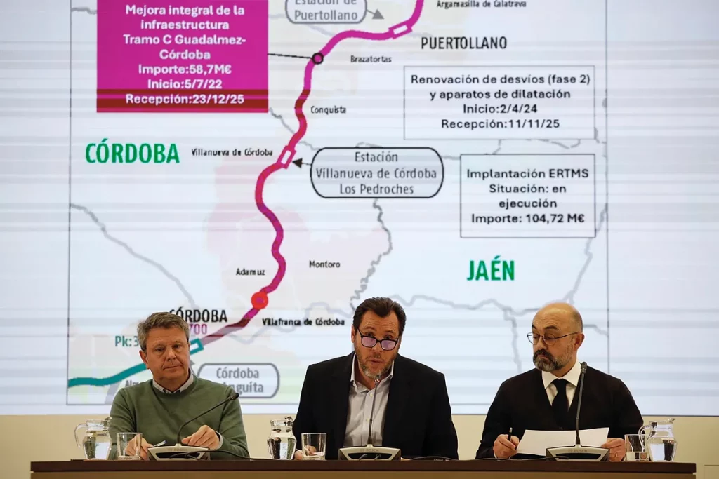 Puente confirma que los trenes anteriores al Iryo detectan anomalías y el presidente de Adif abre la puerta a su dimisión