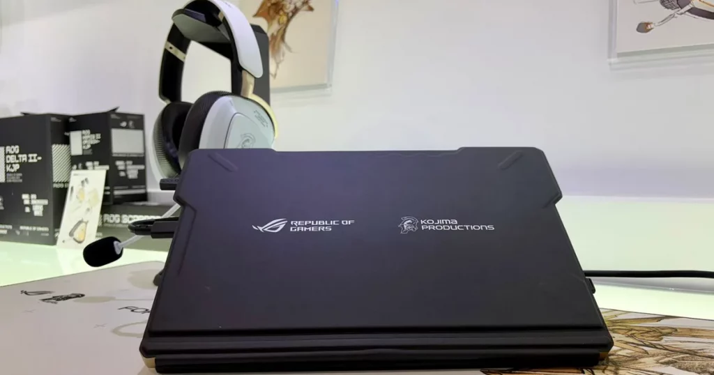ROG Flow Z13-KJP: la belleza gamer inspirada en Hideo Kojima