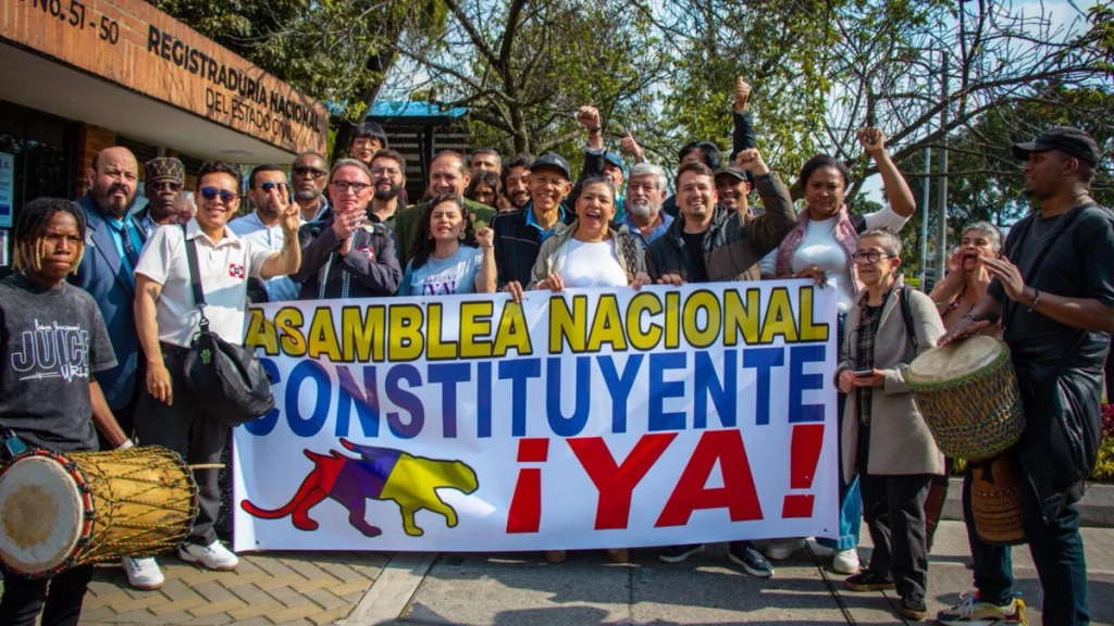 Registraduría dio visto bueno a comité promotor de la Asamblea Constituyente y ahora podrá recoger firmas