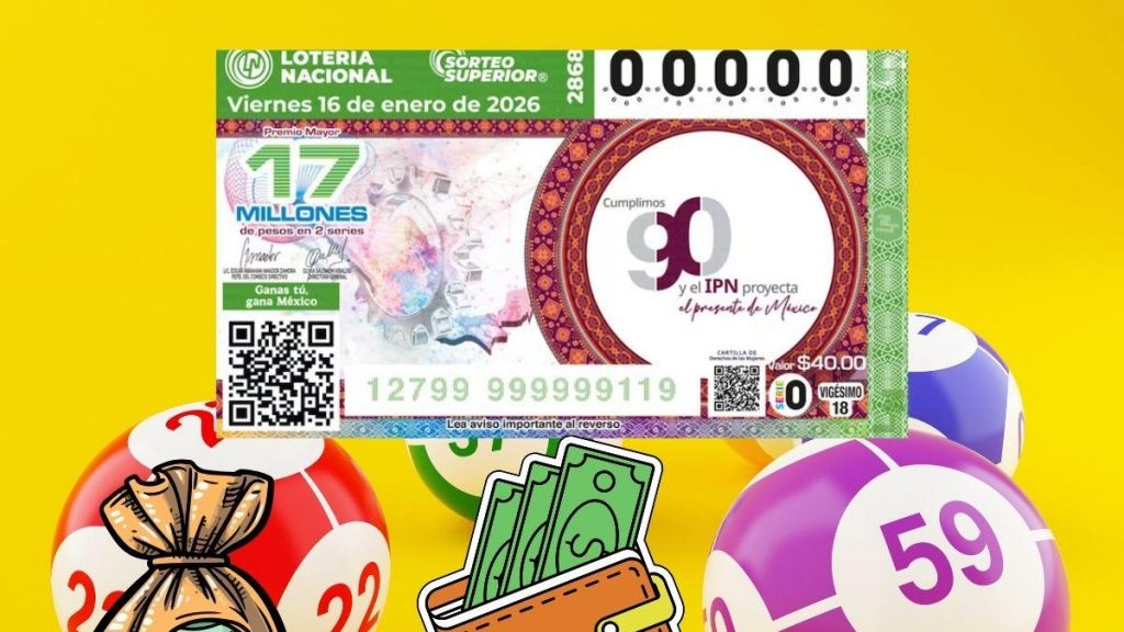 Resultados del Sorteo Superior 2868 del 16 de enero de 2026