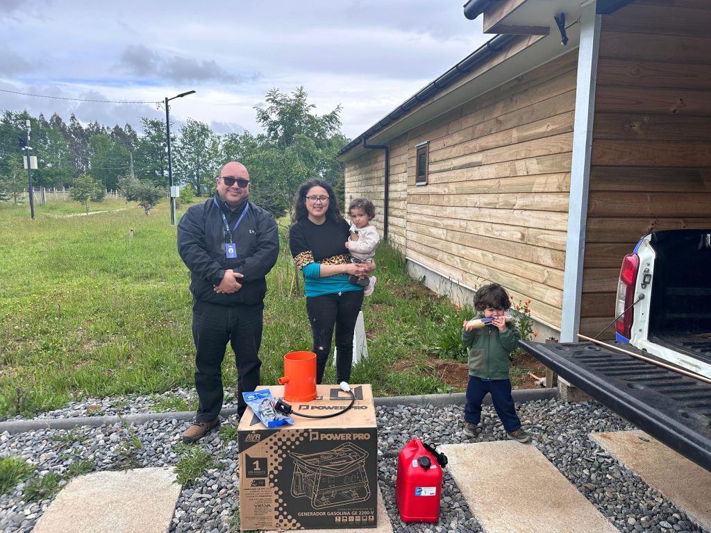 Saesa convoca a vecinos a registrador pacientes electrodependientes