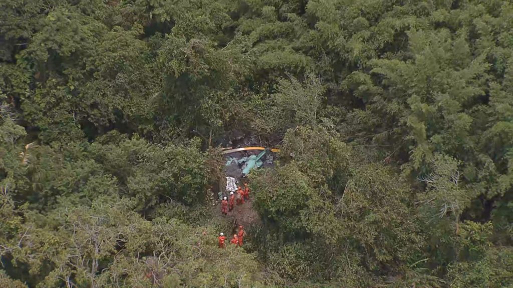 Saiba quem são as vítimas da queda de helicóptero en Guaratiba