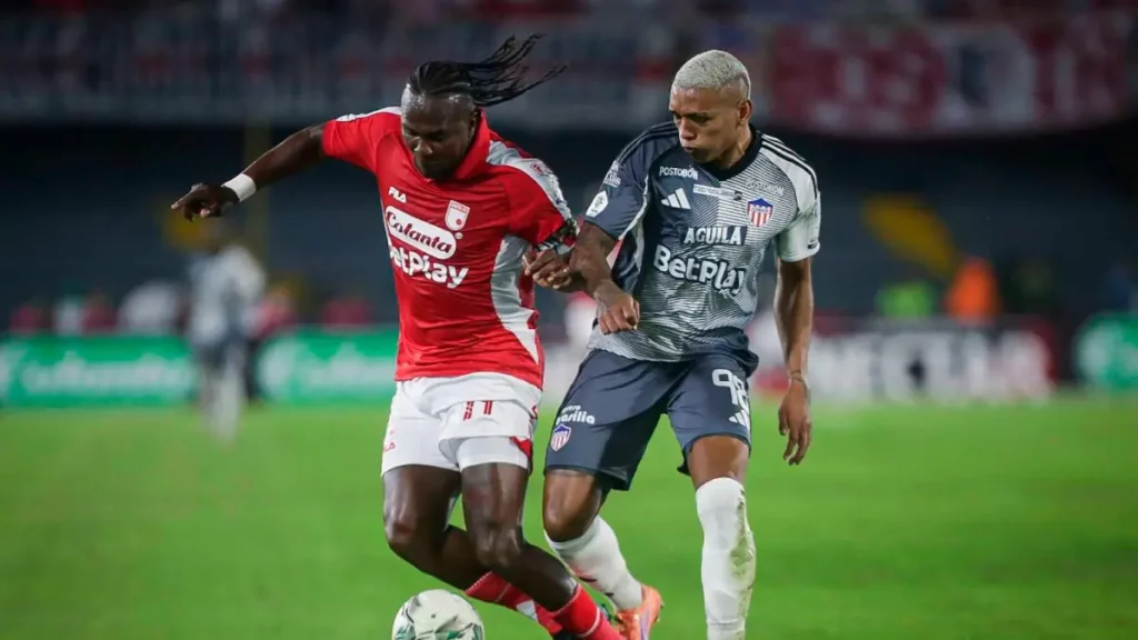 Santa Fe venció a Junior en El Campín y sumó su quinto título en la Superliga Santa Fe venció a Junior en El Campín y sumó su quinto título en la Superliga