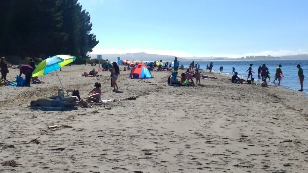 Se levanta medida sanitaria en Playa Pangal, comuna de Maullín.