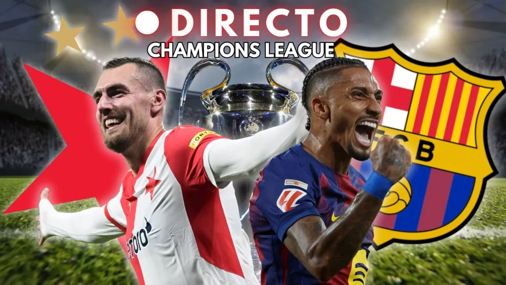 Slavia Praga - Barça de Champions League, en directo: goles, resultado y última hora de la jornada 7 de la Liga de Campeones