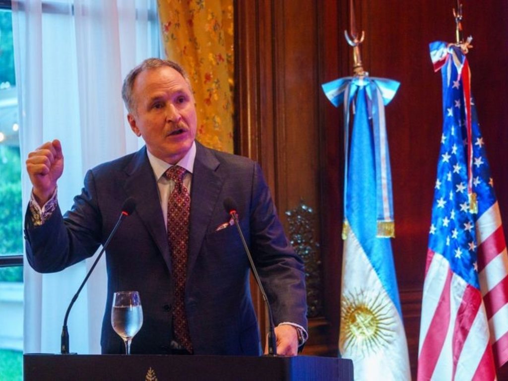 Sugerente reunión de Lamelas con Santiago Caputo en medio de las gestiones del Gobierno por una visita de Marco Rubio al país Sugerente reunión de Lamelas con Santiago Caputo en medio de las gestiones del Gobierno por una visita de Marco Rubio al país