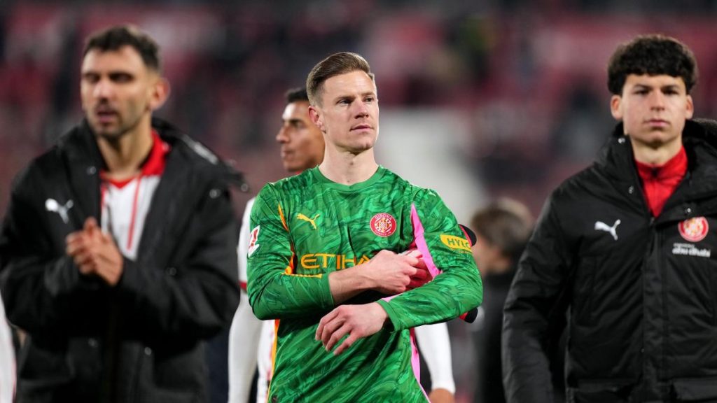 Ter Stegen rescata al Girona en su debut