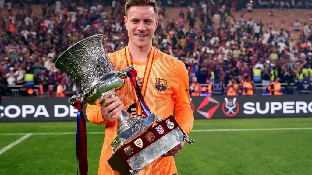 Ter Stegen última su cesión al Girona hasta final de temporada