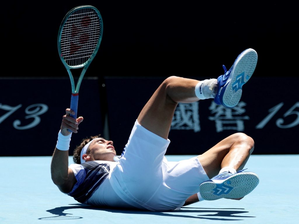 Tomás Etcheverry ganó un partidazo en su debut en el Abierto de Australia :: Olé