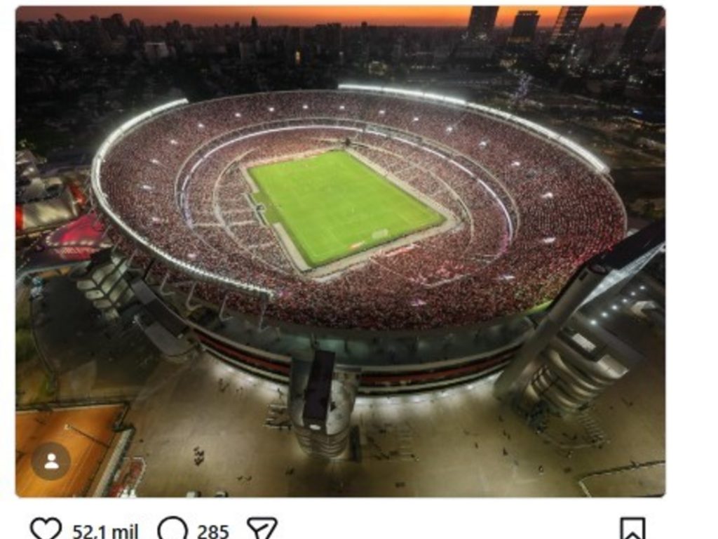 Tras la victoria ante GELP, el posteo de River para sacar chapa con su estadio y las remodelaciones que se vienen :: Olé