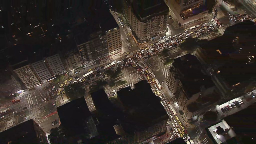 Trechos de Leme y Copacabana están sin energía casi las 24 horas