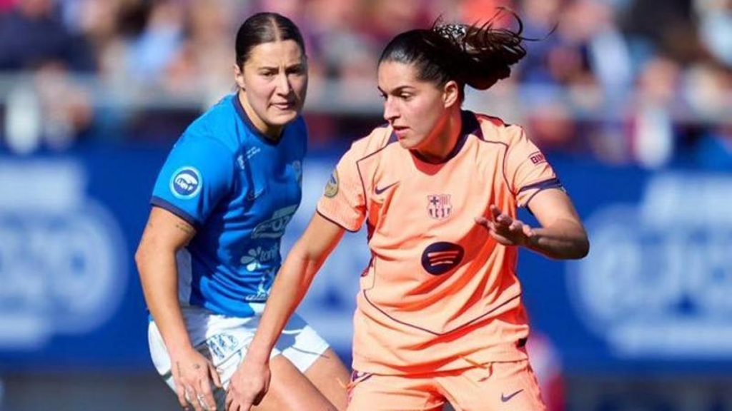 Un Barça muy joven liderado por Kika Nazareth solventa la visita en el campo del Alhama (0-2)