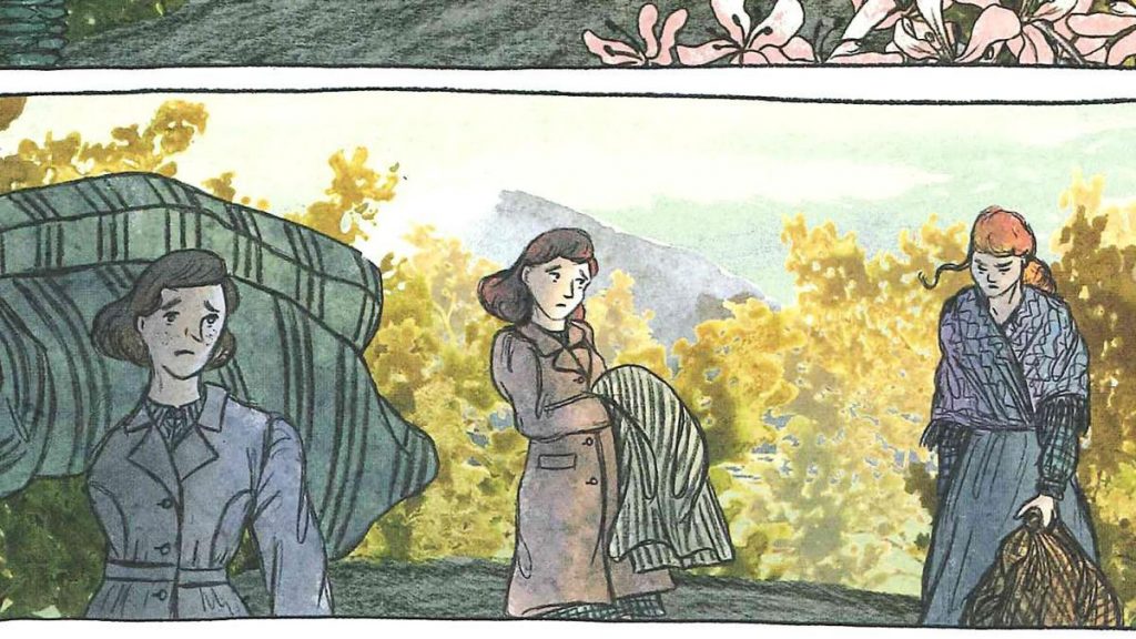 Un còmic celebra 40 años de ‘Pedra de tartera’, de Maria Barbal Un còmic celebra 40 años de 'Pedra de tartera', de Maria Barbal