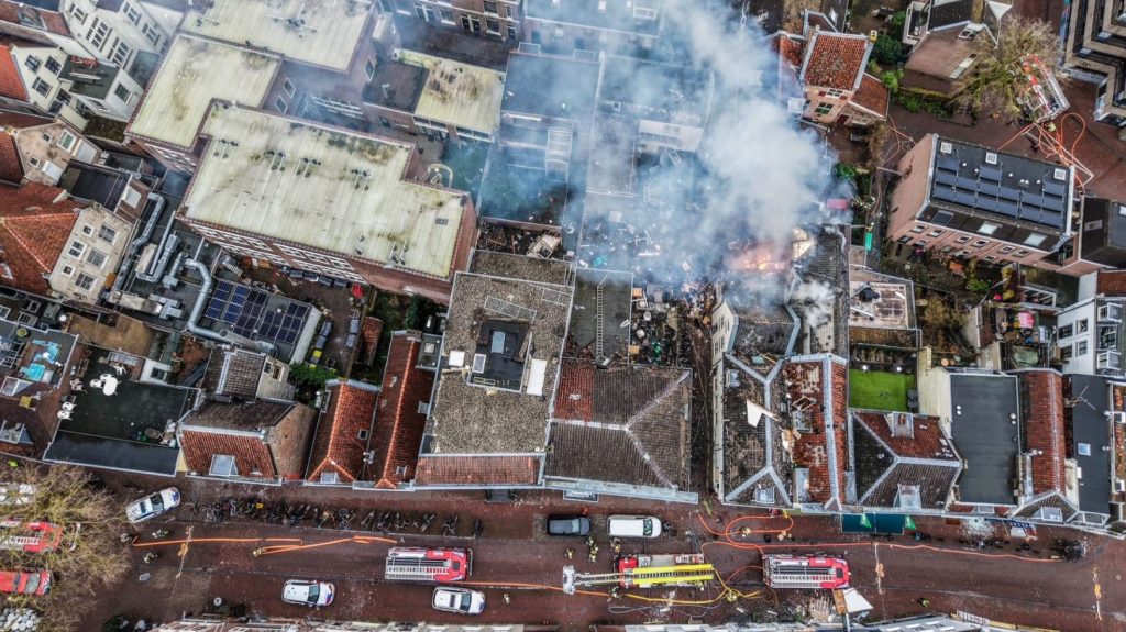 VIDEO: fuerte explosión desató el pánico en la ciudad neerlandesa de Utrecht