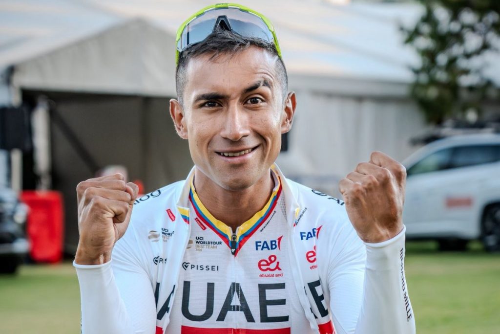 (Video) Jhonatan Narváez se cayó en la cuarta etapa y tuvo que abandonar el Tour Down Under