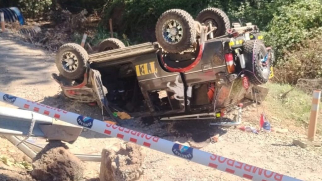 Volcamiento de alta energía deja un conductor fallecido en San Ignacio