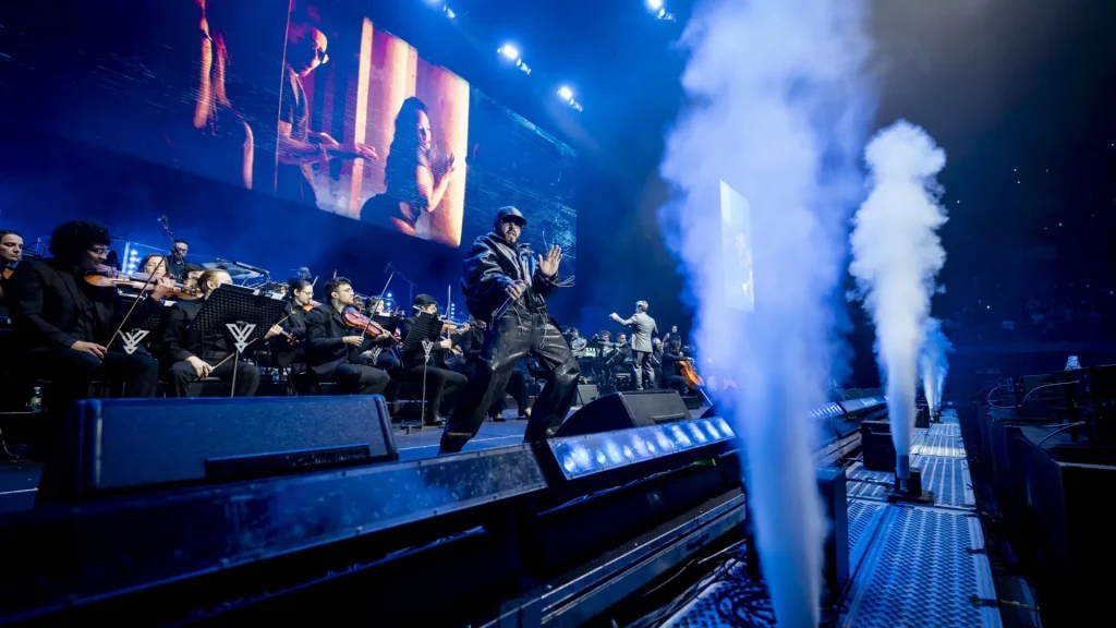 Yandel se hace infinito en Madrid con una fiesta sinfónica de perreo Yandel se hace infinito en Madrid con una fiesta sinfónica de perreo