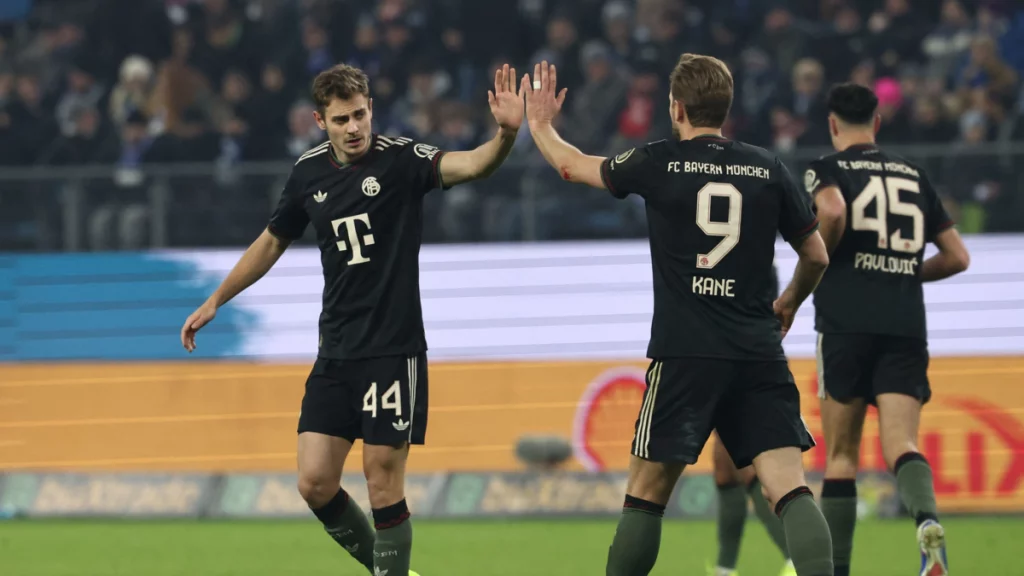 así fue su empate contra el Hamburgo, con brillo de Luis Díaz, que volvió a anotar