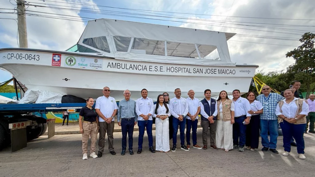 entregaron dos lanchas ambulancia a Maicao, un municipio sin mar ni río, ubicado en pleno desierto entregaron dos lanchas ambulancia a Maicao, un municipio sin mar ni río, ubicado en pleno desierto