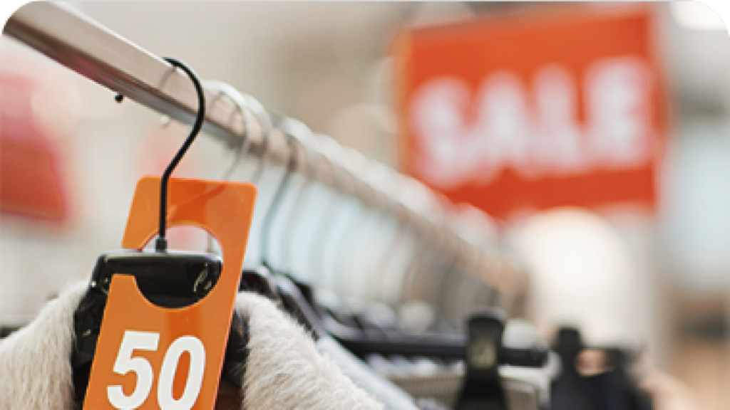 seis centros comerciales con rebajas