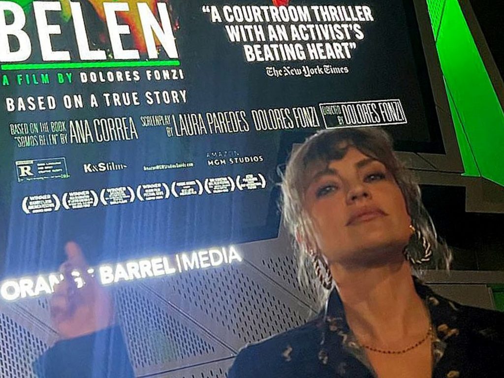 todo lo que hizo Dolores Fonzi para que su película Belén llegue a la candidatura