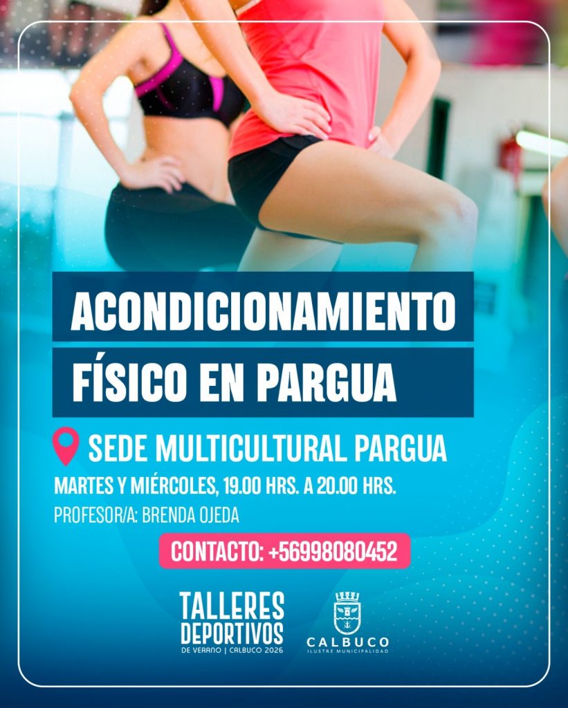 ¡Este verano se vive con deporte en Calbuco!