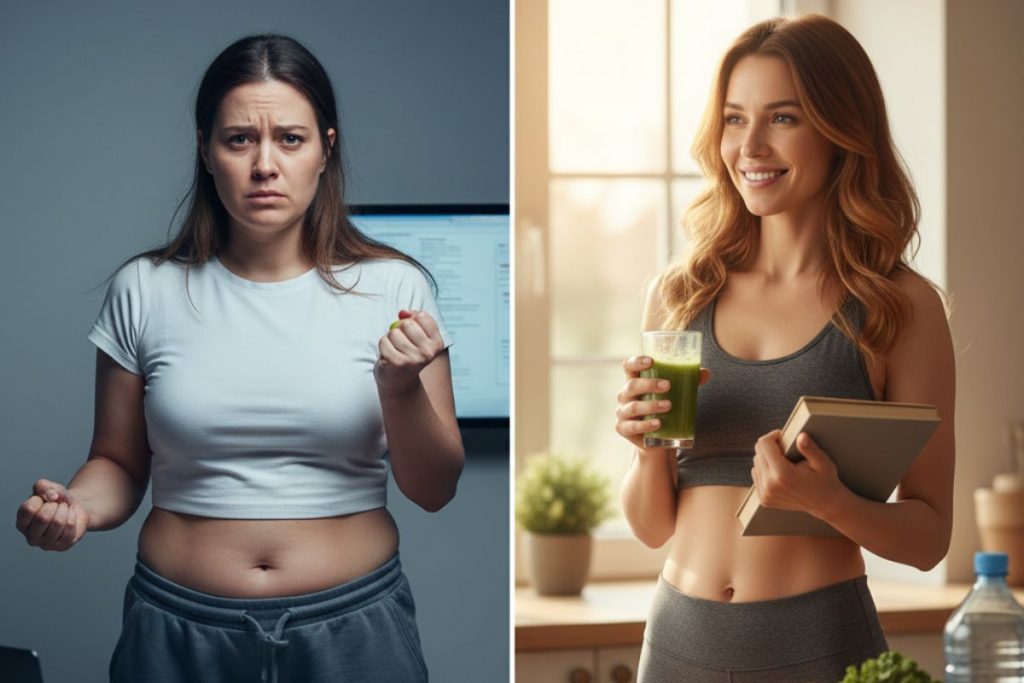 ¿Cómo bajar el cortisol con la alimentación y evitar que afecte tu peso?