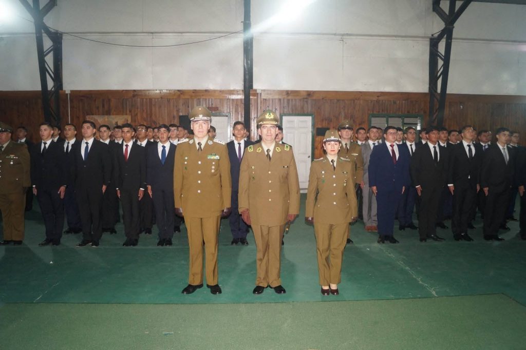 130 nuevos Carabineros comienzan su formación en Puerto Montt