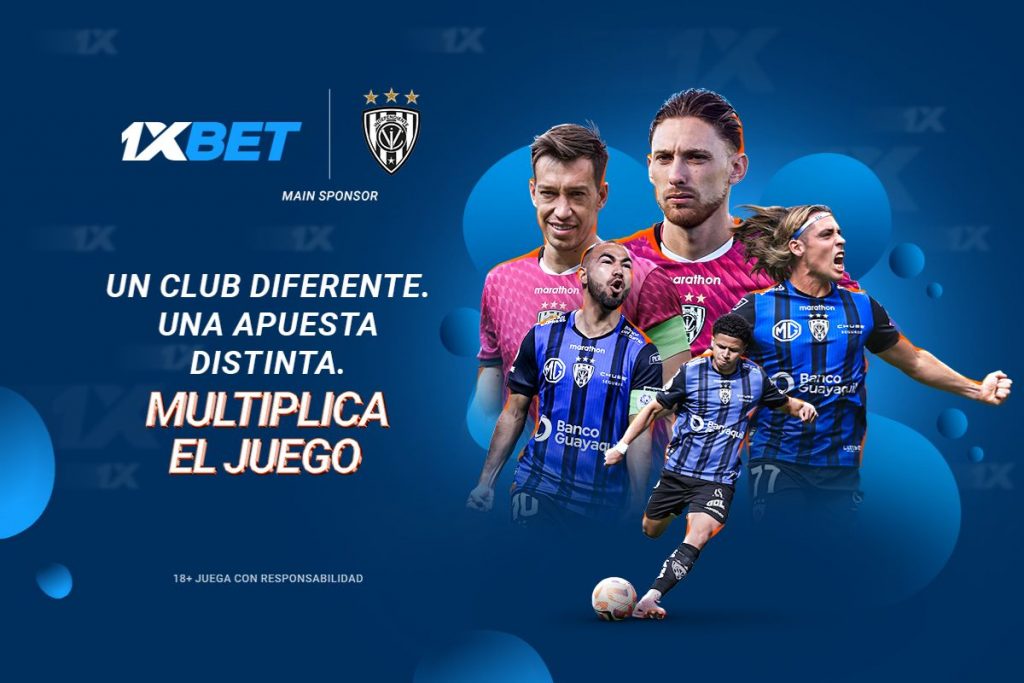 1xBet se convierte en uno de los principales patrocinadores de Independiente del Valle