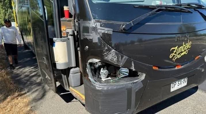 Accidente de tránsito involucrado al Bus de Zúmbale Primo Accidente de tránsito involucrado al Bus de Zúmbale Primo