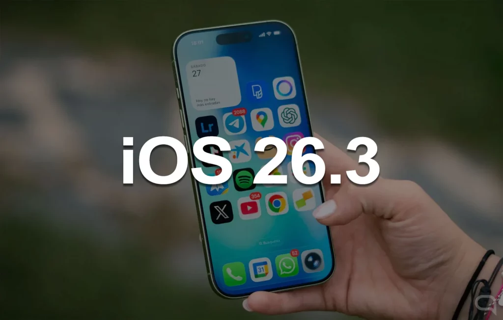 Apple lanza iOS 26.3 con mejoras para Android, RCS y más Apple lanza iOS 26.3 con mejoras para Android, RCS y más