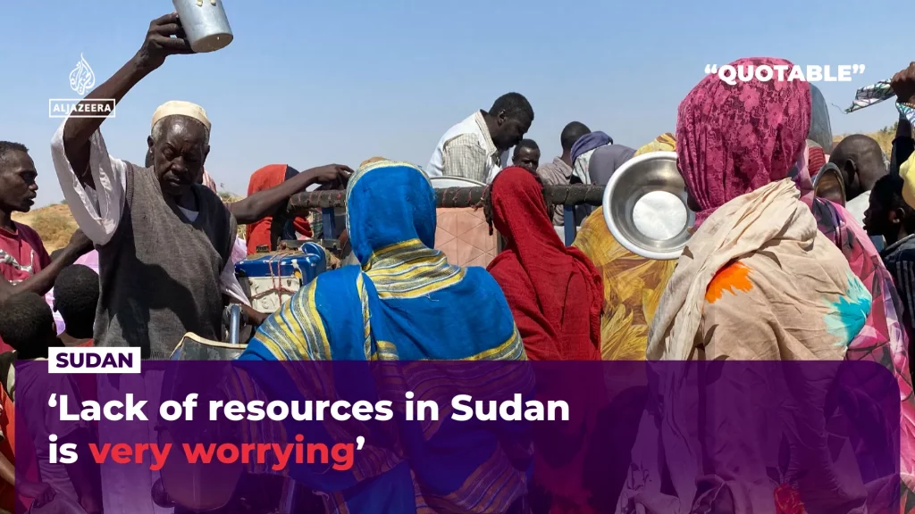 Conseguir recursos para Sudán es una 'carrera contra el tiempo' | guerra de sudan
