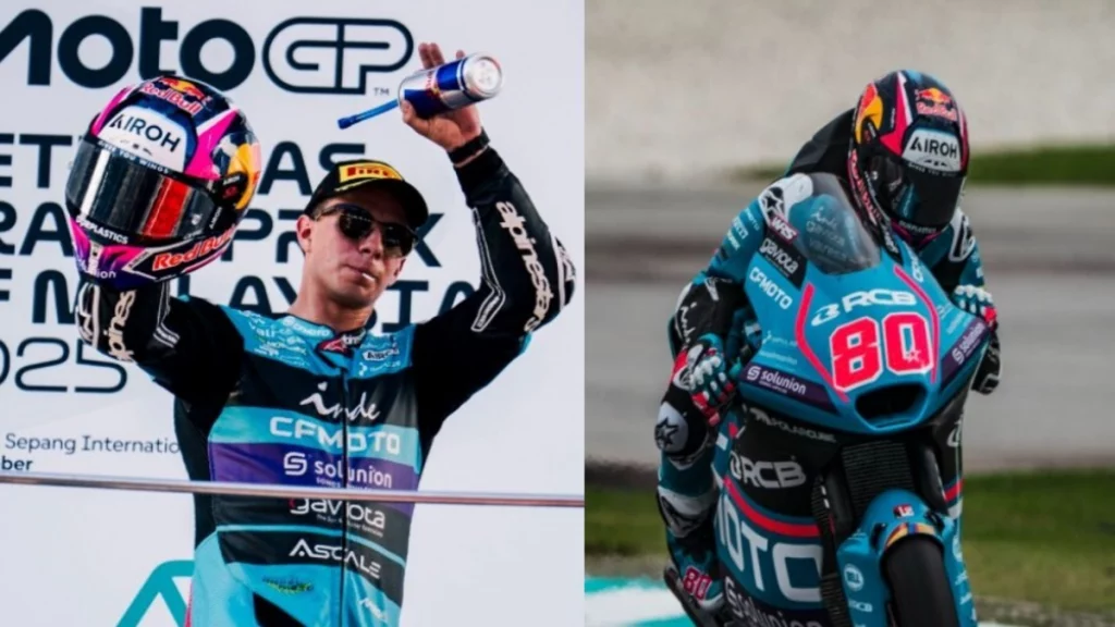 David Alonso se pone alta la vara para la nueva temporada de Moto2 y le apunta al título en el Mundial de Moto2: 'Quiero pelear'