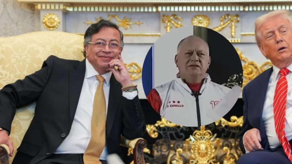 Diosdado Cabello se arremetió contra el presidente Petro por propuesta a EE.UU. UU. para combatir el narcotráfico y aseguró que fue idea de Maduro: 'Gente rara'