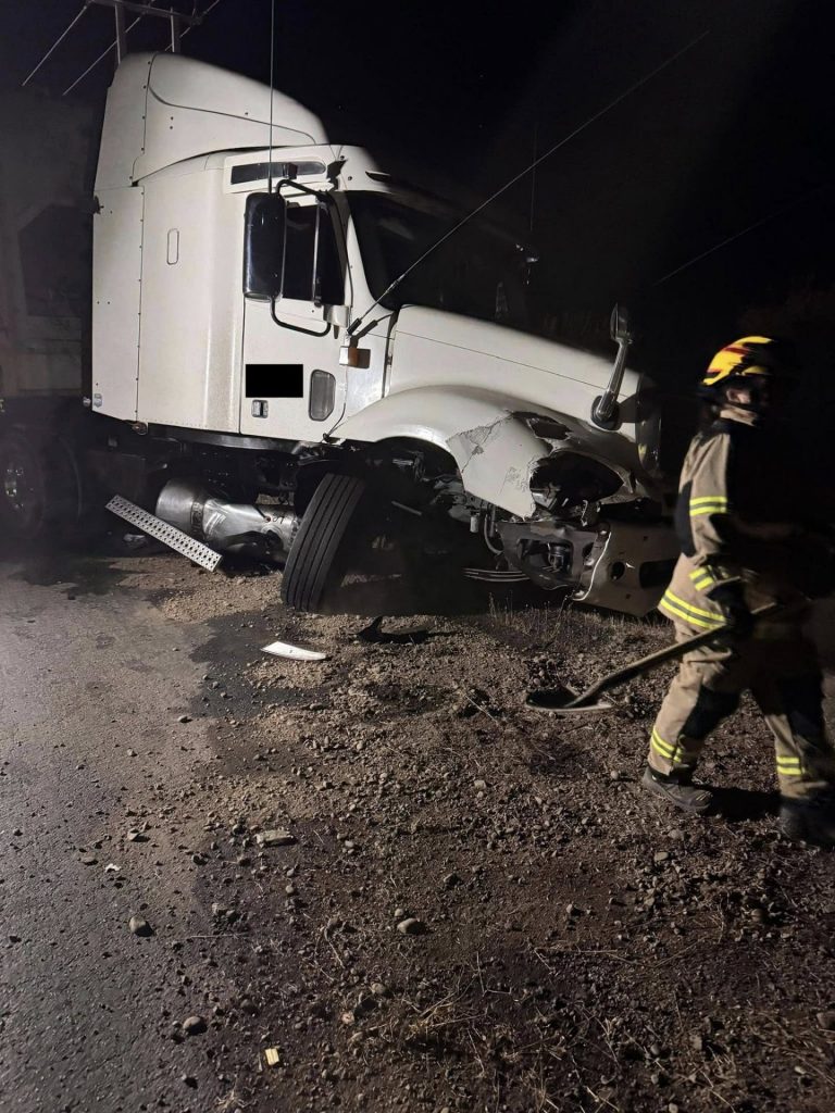 Dos lesionados tras violento accidente vehicular en Marchigüe