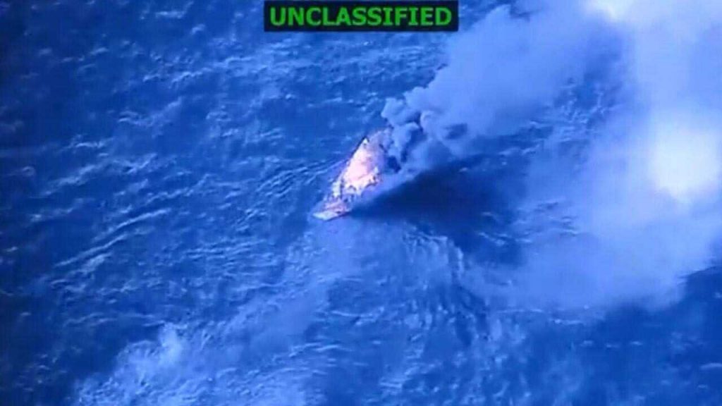 EEUU afirma que ataques a barcos narcos dejaron 11 muertos EEUU afirma que ataques a barcos narcos dejaron 11 muertos