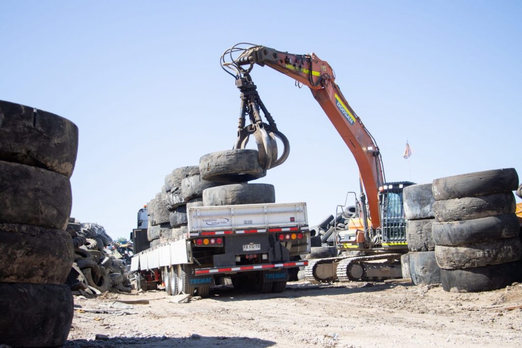 El Teniente revalorizó más de 1.600 toneladas de neumáticos en 2025 y se posiciona como referente del sector
