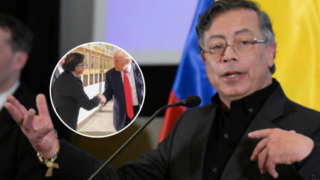 El presidente Gustavo Petro negó pedirle a Donald Trump que lo retire de la 'Lista Clinton' en la reunión en la Casa Blanca: 'No actuamos bajo chantajes'