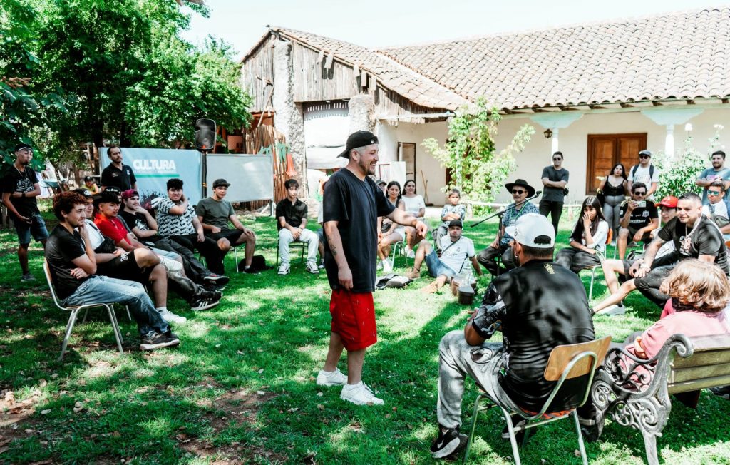 Encuentro cultural Reunión payadores y freestylers en San Fernando