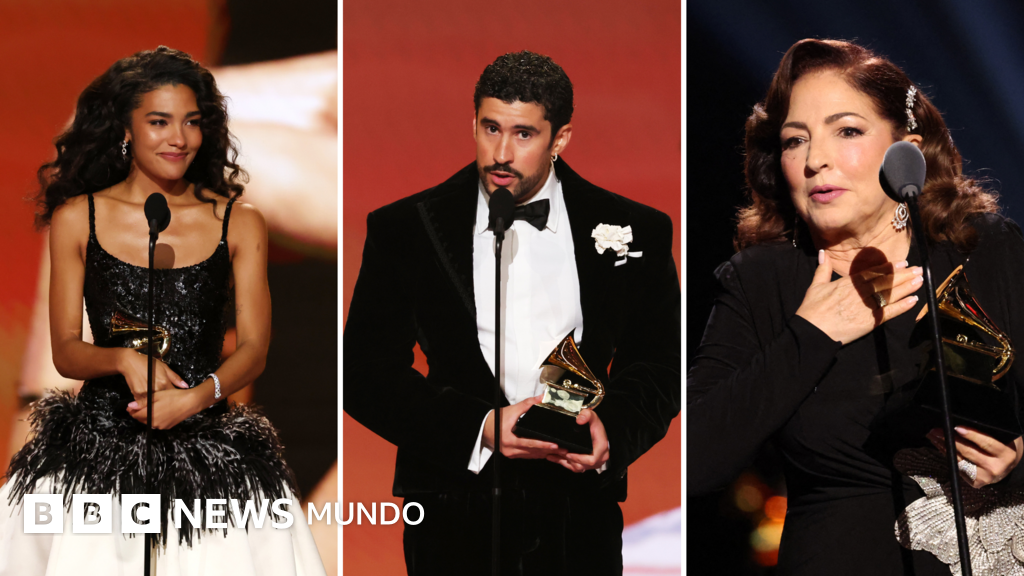 “Fuera ICE” y “no somos animales”: las fuertes críticas de Bad Bunny y otras estrellas en la ceremonia de los Grammy contra las redadas migratorias de Donald Trump "Fuera ICE" y "no somos animales": las fuertes críticas de Bad Bunny y otras estrellas en la ceremonia de los Grammy contra las redadas migratorias de Donald Trump