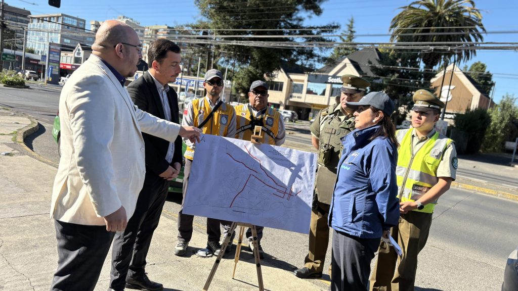 Gobierno licita sistema de 71 cámaras para controlar pistas solo bus y reforzar seguridad vial en Temuco