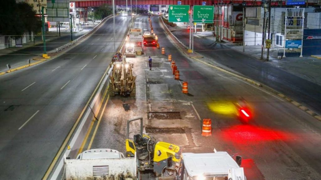 Interviene municipio de Monterrey avenida Gonzalitos
