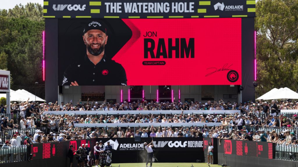 Jon Rahm, a dos golpes de Bryson DeChambeau en Adelaida Jon Rahm, a dos golpes de Bryson DeChambeau en Adelaida